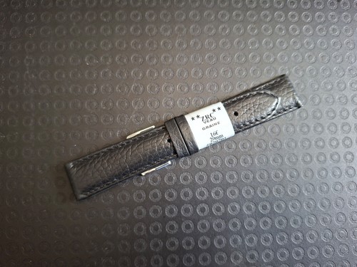 Bracelet noir 20mm cuir - bracelet,