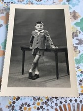 Ancienne Photo Tenue Enfant