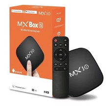 Mx10 Mx Box S Smart Tv 4K 8Go