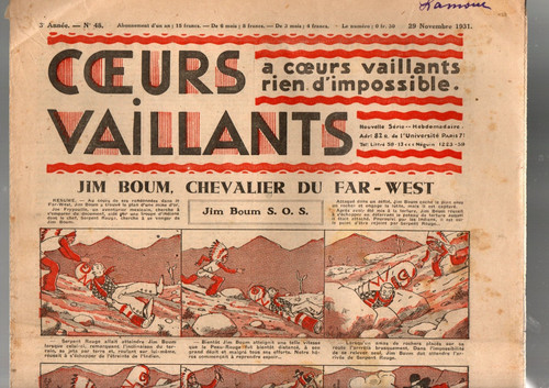 Coeurs vaillants 1931 48 - 1931, n°48