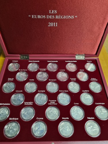 Coffret euros des régions