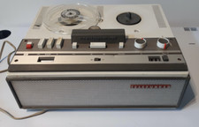 Magnétophone à Bandes TeleFunken 106 pour pièces ou à réparer non tester