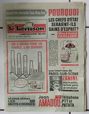 ▬►JOURNAL LE HERISSON 1610