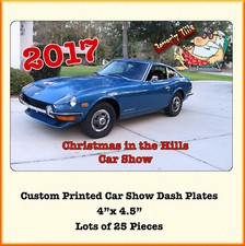 LOT OF 25 4" x 4.5" CAR SHOW