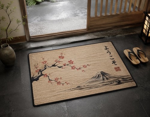 Welcome home doormat - welcome,