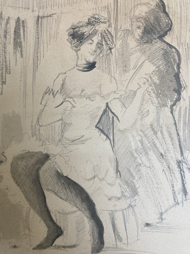 Dessin original portrait jean - dessin,