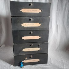 5 cartons anciens de