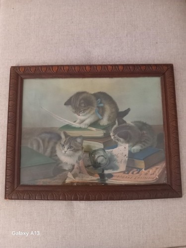 Ancienne chromolithographie - ancienne,