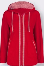 veste polaire femme rouge +