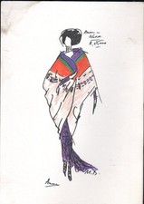 avion Menu ancien AIR FRANCE