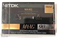 TDK MA-XG 90 cassette audio neuve scellée K7 d'époque très haut de gamme