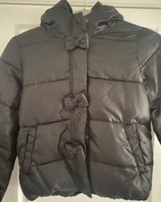 Doudoune Noir Effet Ajouré