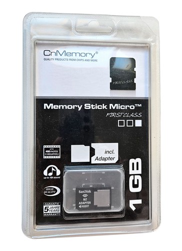 Carte mémoire stick micro - carte,