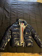doudoune Moncler bleu brillante 