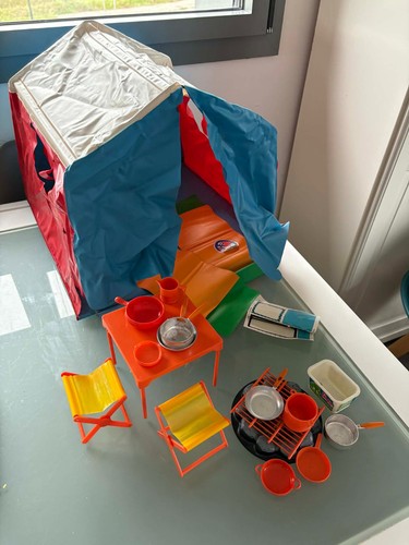 Camping barbie vintage - camping, de
