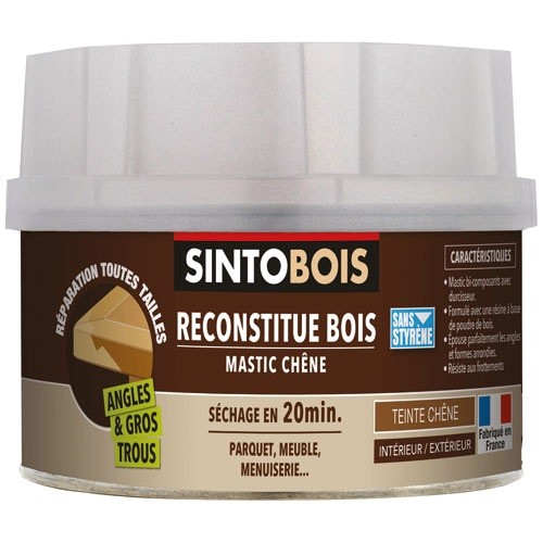 Sintobois mastic bois chêne - -,