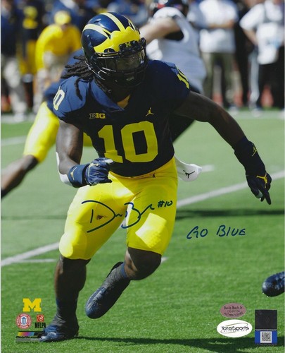 Devin bush signed michigan - devin,