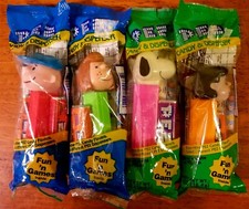 Peanuts Pez Dispensers, Set Of 4, Series 2, MIB