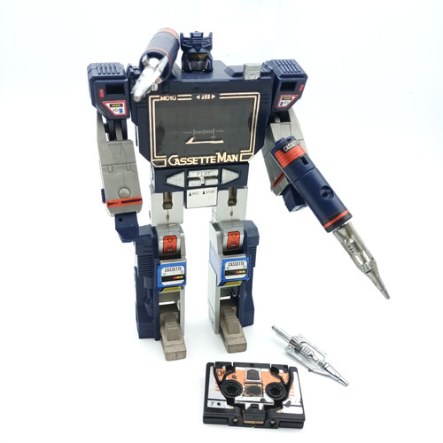 1980 robot cassette man - robot,