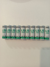 Lot 10 Piles Saft LS17500 3.6 V