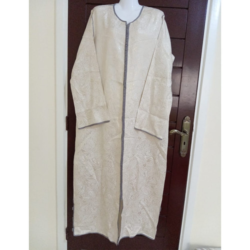 Women moroccan kaftan cream - women's,