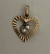 Joli Pendentif Cœur En or