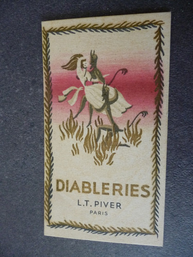 Ancienne carte parfumee - ancienne,