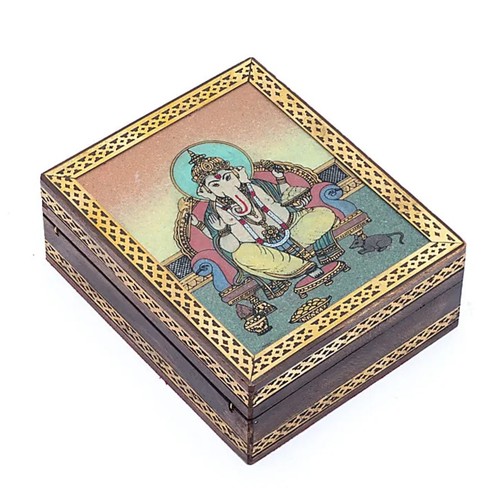 Boîte décorative ganesh - ganesh, en