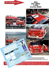 DECALS 1/43 REF 0955 PEUGEOT