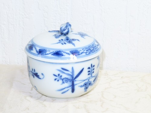 Sucrier meissen motif oignon - sucrier,
