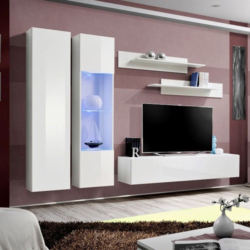 Ensemble meuble mural fly - ensemble,