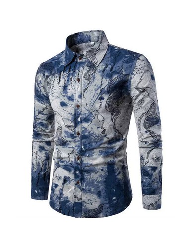 Chemise jersey étroit homme - jersey,