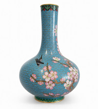 Vase cloisonné chinois cuivre