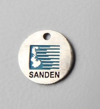 Jeton de caddie métal Sanden