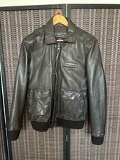 Redskins Blouson Cuir Maverick Chocolat Taille M