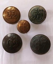 Boutons uniformes militaires - uniformes,