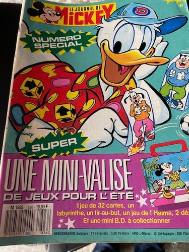 Journal mickey numéro - journal,
