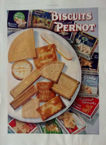 Publicité biscuits pernot - publicité,