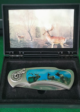 coffret couteau cerf