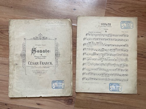 César franck sonate - césar,