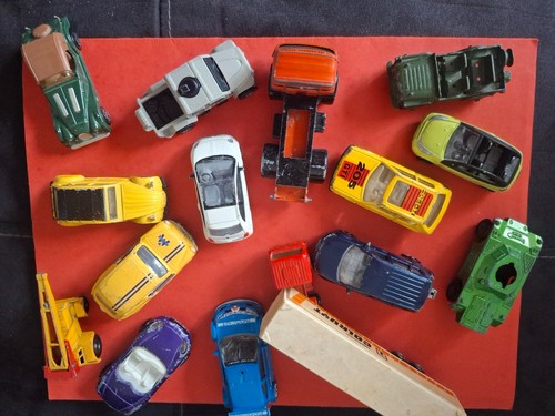 Lot voitures miniatures 16 - lot,