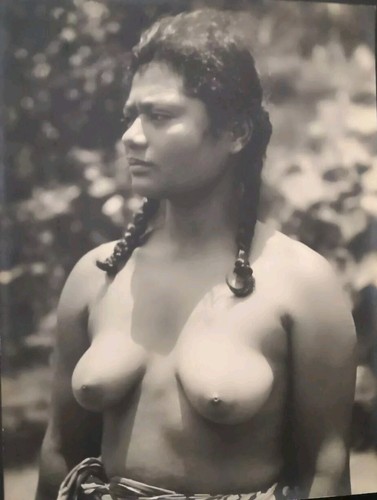 Tahïtienne circa 1950 - tahÏtienne,circa,