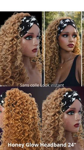 Perruque Femme Bandeau Sans