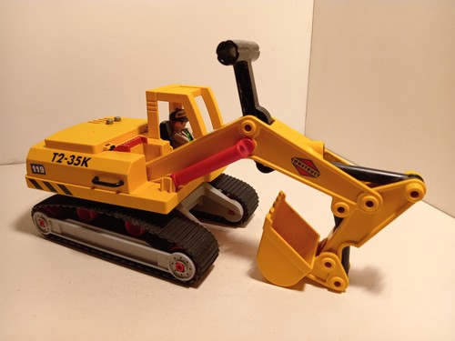 Playmobil pelleteuse 35k - pelleteuse, t2-35k