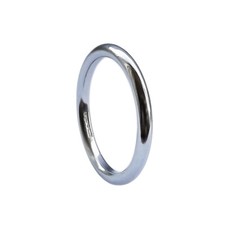 2mm 925 Argent Sterling Rond