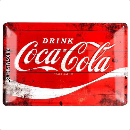 Plaque vintage coca cola - coca-cola, –