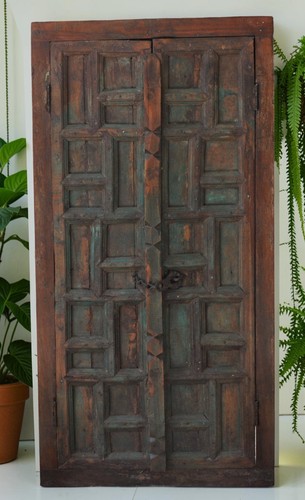 Décor mural ancien bois - décor,