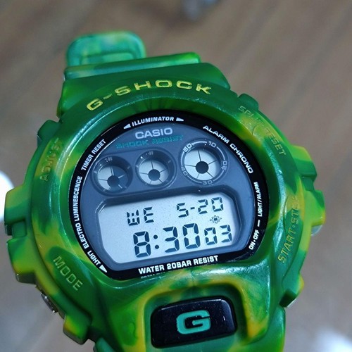 Montre verte casio shock - casio, g-shock