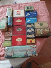 lot 22 boites métalliques anciennes