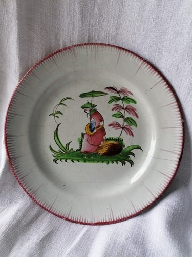 Assiette faïence l - en, l'est